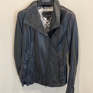 Danier leather motorcycle jacket